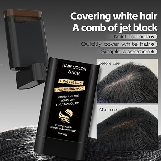 Hair Dye Color Comb Stick - Effortless Coloring, Anytime, Anywhere (Buy 1 get 1 Free)